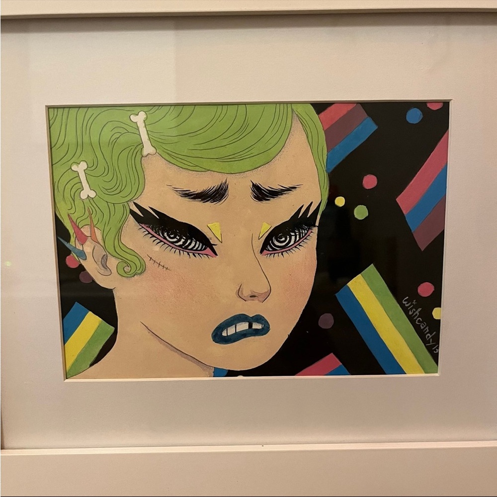 Pop Art Portrait original Wishcandy